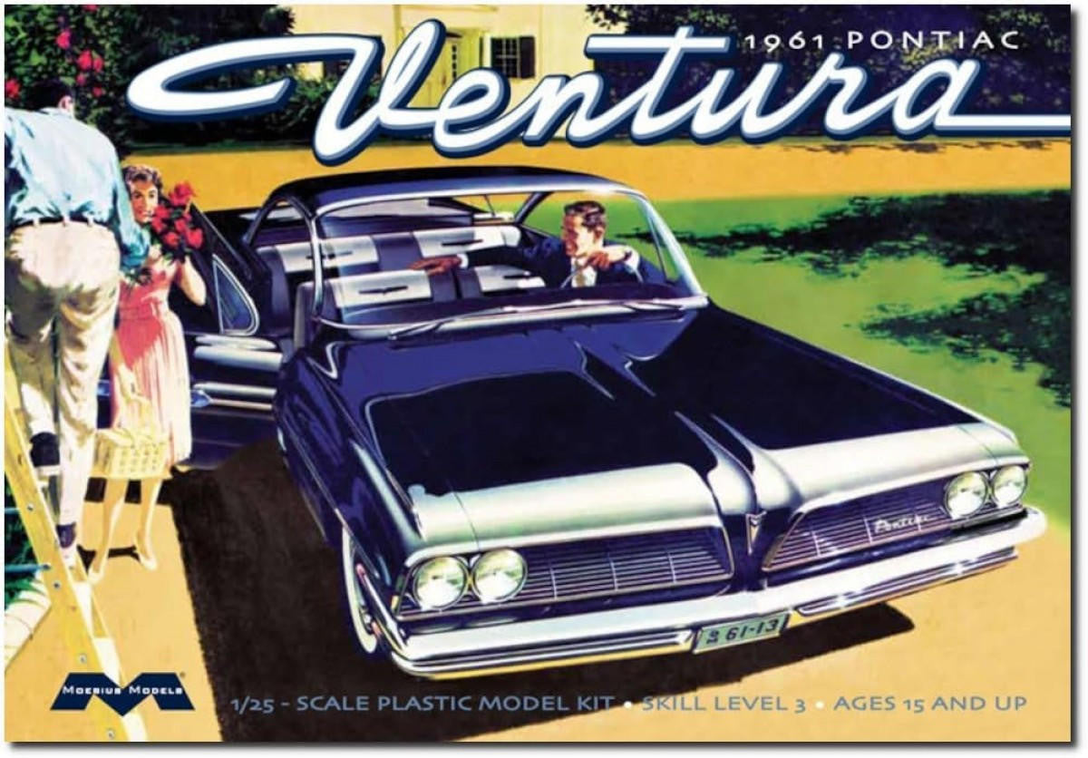 Moebius 1/25 1961 Pontiac Ventura SD 2851
